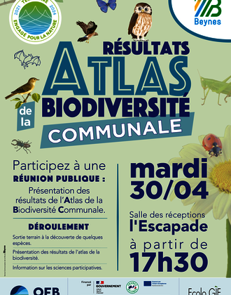 Affiche Atlas de la biodiversité communale