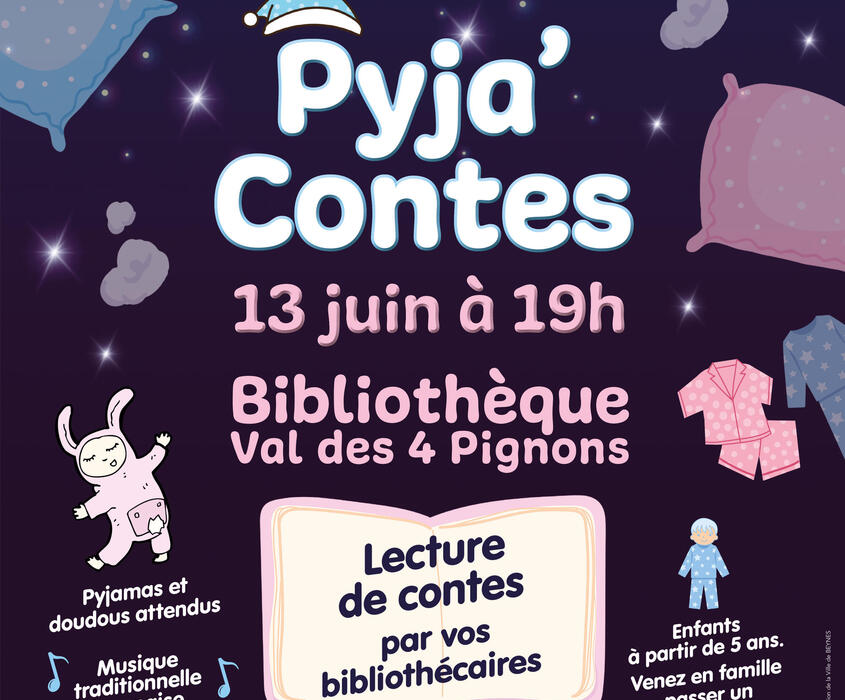 Affiche pyja'contes 2025