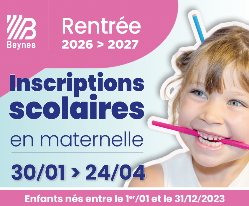visuel inscriptions scolaires 2026