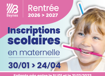 visuel inscriptions scolaires 2026