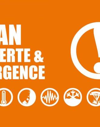 Visuel plan d'alerte et d'urgence