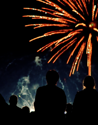 feu d'artifice
