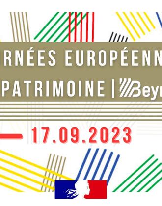 Journées européennes du patrimoine 2023 - visuel Beynes