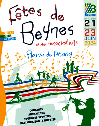 Affiche fêtes de Beynes 2024