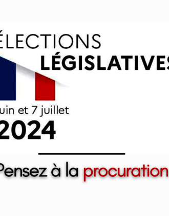 Élections législatives 2024 - procuration