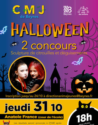 Affiche Halloween cmj 2024