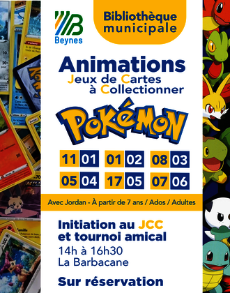 Affiche Animation Pokémon 2025