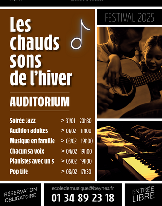 Aff festival chauds sons de l'hiver 2025