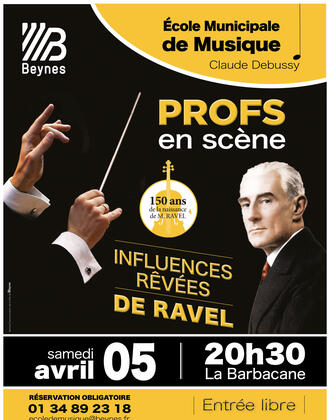 Affiche profs en scène 2025