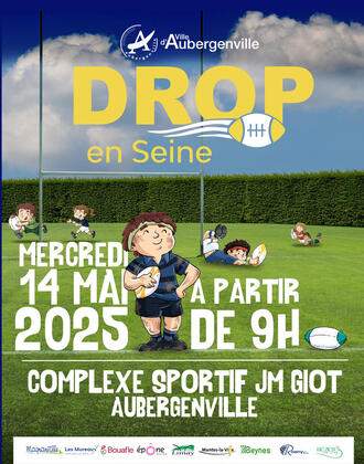 Affiche drop en Seine 2025