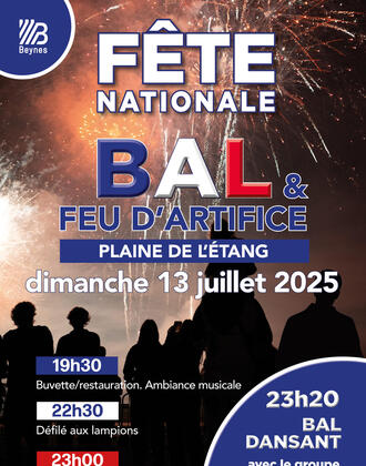 Affiche fête nationale 2025