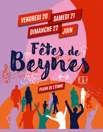 Affiche Fêtes de Beynes 2025