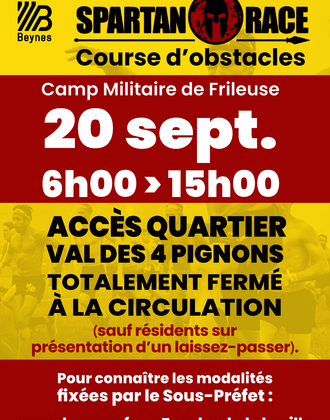 affiche restrictions spartan race