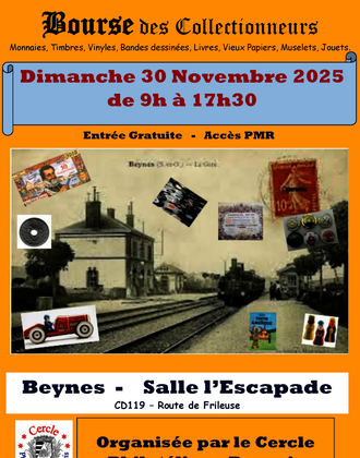 Affiche bourse collectionneurs 2025