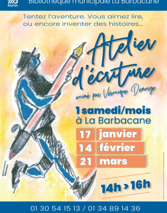 Atelier écriture 2026