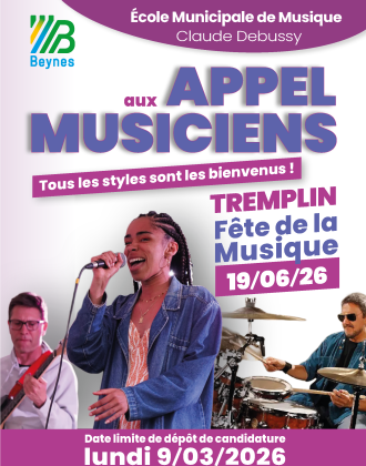 Fête de la musique 2026 - appel aux musiciens