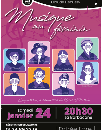 Concert musique au féminin 2026