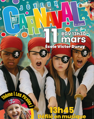 Affiche carnaval 2026