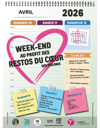 affiche we restos du coeur 2026