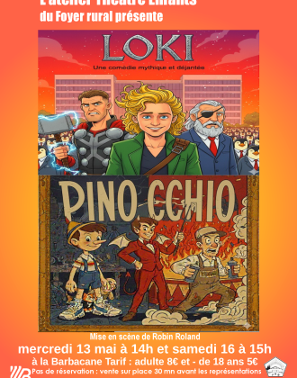 affiche théâtre foyer rural enfants 2026