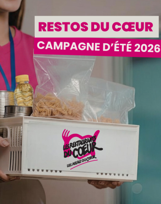 restos du coeur campagne été 2026