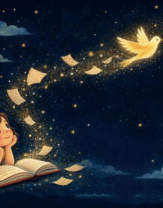 La jeune fille, l'oiseau et Prévert