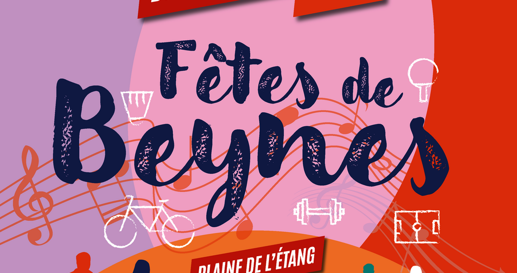 Affiche Fêtes de Beynes 2025