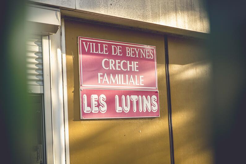 Pancarte crèche Les Lutins