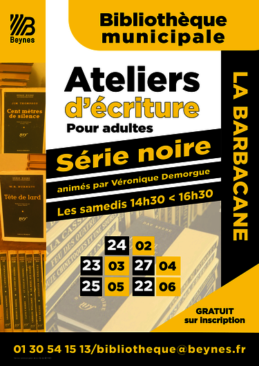 Ateliers d'écriture série noire