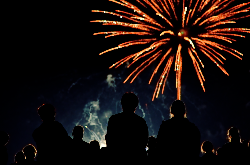 feu d'artifice