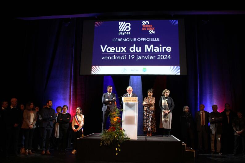 Cérémonie des Voeux du Maire 2024