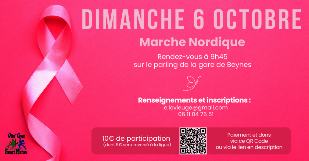 Vitagym octobre rose