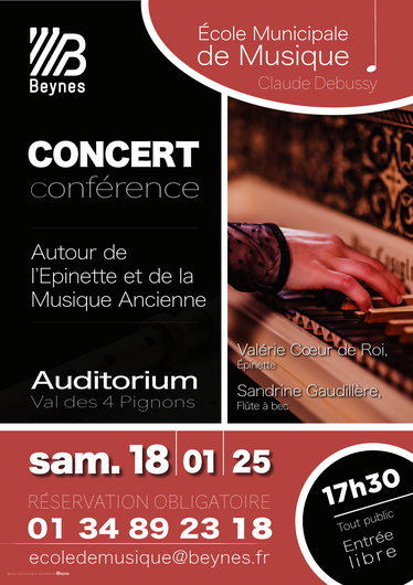 Concert conférence épinette 2025