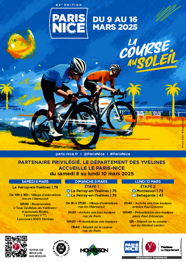 Affiche Paris Nice 2025