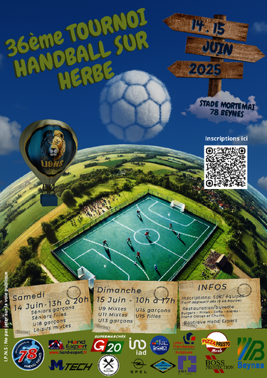 affiche tournoi sur herbe 2025