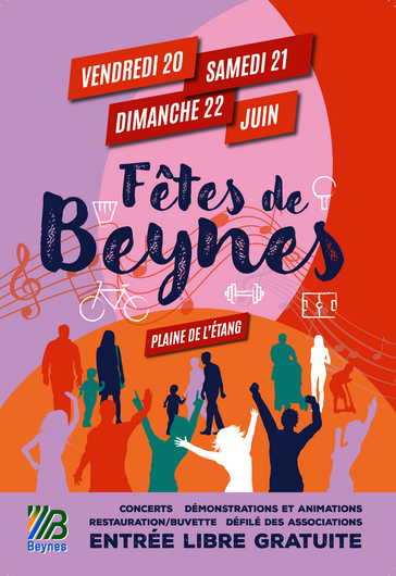 Affiche Fêtes de Beynes 2025