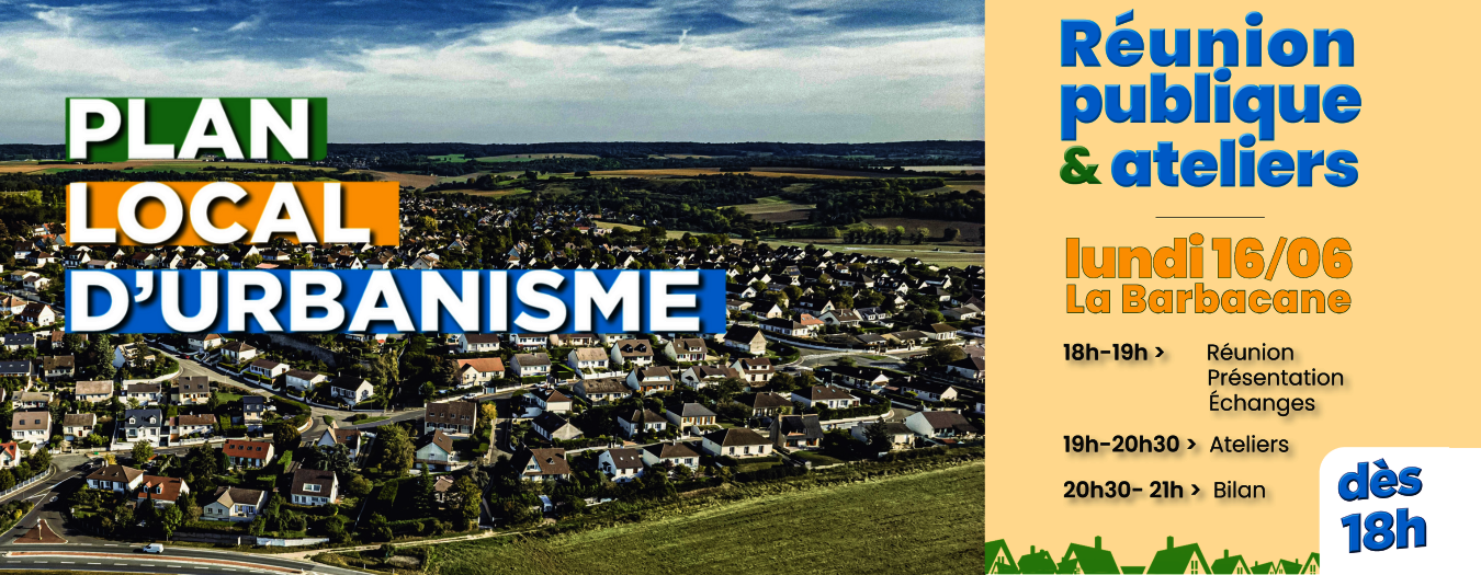 PLU RÉUNION PUBLIQUE 16062025