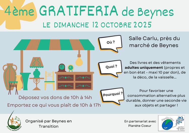 gratiferia octobre 2025