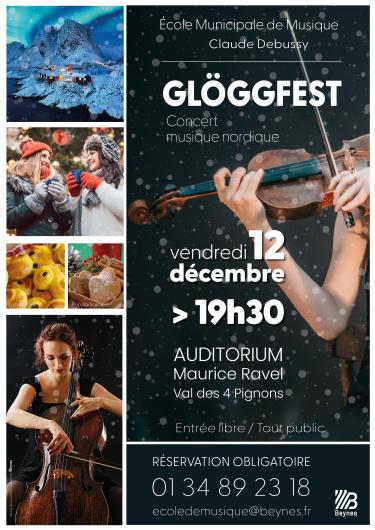 Affiche glöggfest musique nordique 2025