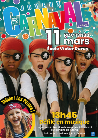 Affiche carnaval 2026