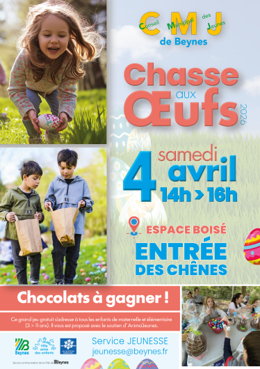 Affiche Chasse aux oeufs 2026