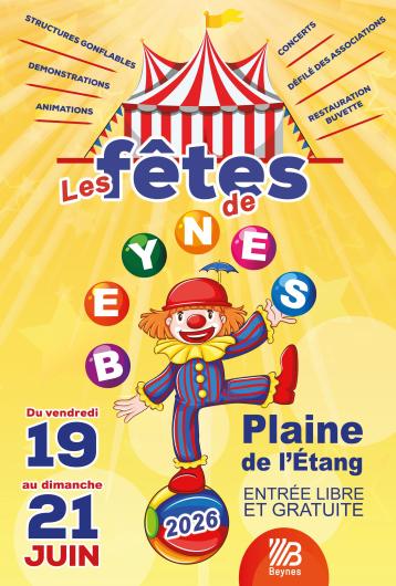 Affiche Fêtes de Beynes 2026