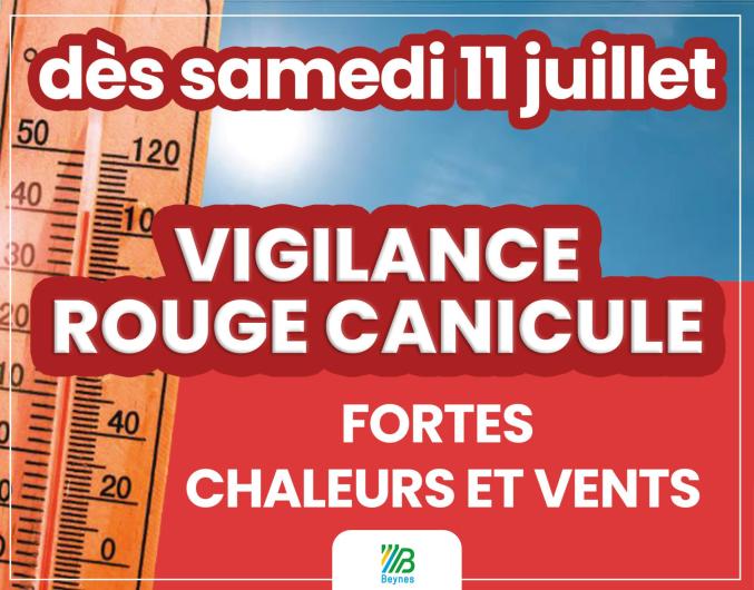 Canicule rouge 11 juillet