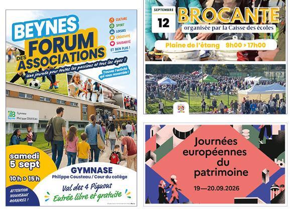 LES RDV DE SEPTEMBRE