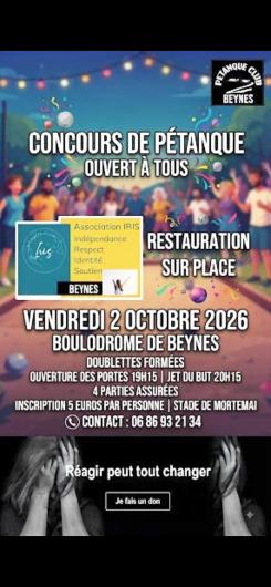 Concours de pétanque