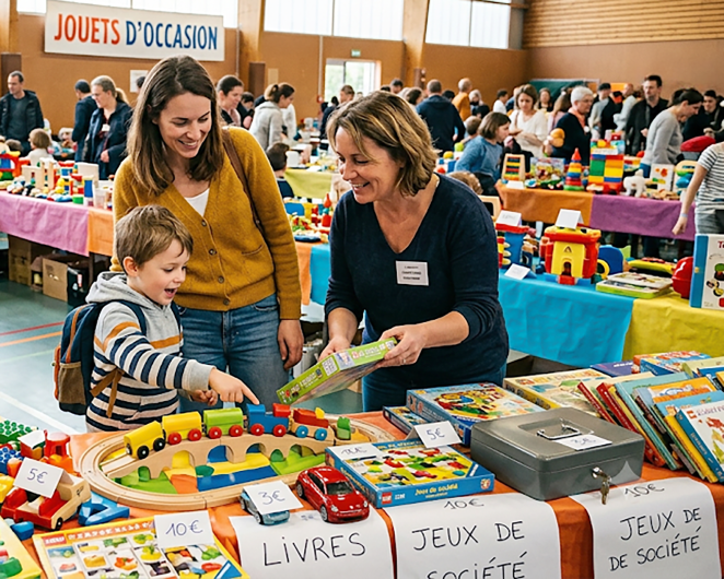 bourse aux jouets