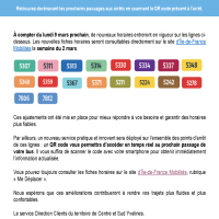 Changement horaires transdev - mars 2026