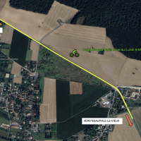 Parcours de la course - lundi 9 mars