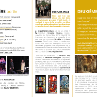 Programme Concert chants sacrés 2026