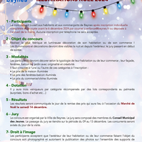 reglement concours illuminations noel 2024